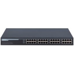 Digitus DN-95116 switch di rete Gigabit Ethernet (10/100/1000) Supporto Power over Ethernet (PoE) 1U Grigio (DN-95116)