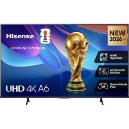 Hisense 50A6S 127 cm (50") 4K Ultra HD Smart TV Wi-Fi Nero