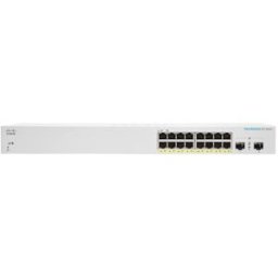 Cisco Systems CBS220-16P-2G Gestito L2 Gigabit Ethernet (10/100/1000) Supporto Power over Ethernet (PoE) Bianco (CBS220-16P-2G-EU)