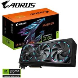 Scheda grafica GIGABYTE AORUS GeForce RTX 5080 MASTER 16G HDMI/DP (GV-N5080AORUS M-16GD)