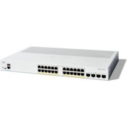 Cisco Systems Catalyst 1300 Gestito L2/L3 Gigabit Ethernet (10/100/1000) Supporto Power over Ethernet (PoE) Grigio (C1300-24P-4G)