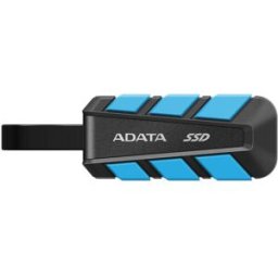 ADATA External SC740 2 TB, Externe SSD (schwarz/blau, USB-C 3.2 Gen 2 (10 Gbit/s)) (SC740-2000G-CBU)