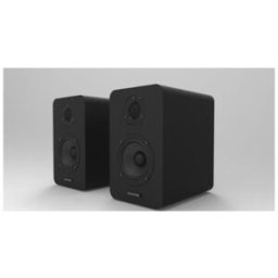 Casse EMPIREStudio Monitor S4 M.S4 amplificate da 148Watt Woofer da 4" a Banda Larga e cabinet in Legno MDF