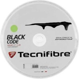Tecnifibre Corda Per Bobina Da Tennis Black Code 200 M Lime 1.28 mm