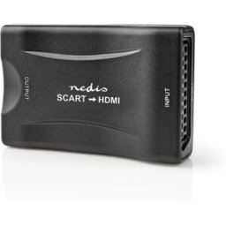 Nedis Convertitore Hdmi Scart Femmina In Ingresso A Hdmi Uscita 1080p Abs