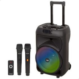 Bontempi Altoparlante Wireless Con Microfoni 39223 30x25x53 Cm