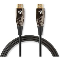Nedis Cavo Hdmi Ottico Attivo Ad Alta Velocità Cvbg300bk300 Con Ethernet Hdmi-hdmi k 18 Gbps 30 M 60hz