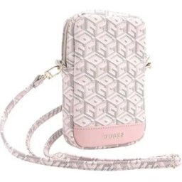 Guess Portafoglio A Cubo In Pelle Pu Con Cerniera E Tasca Per Telefono