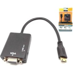 Euroconnex Adattatore Da Mini Hdmi A Vga 0799c 22 Cm