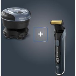 Rowenta Pack Esclusivo Online - Gentlebald Head Shaver Rasoio Per Capelli + Forever Sharp Ultimate Regolabarba 11In1