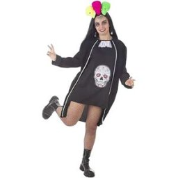 Creaciones Llopis Costume Da Catrina Con Teschi