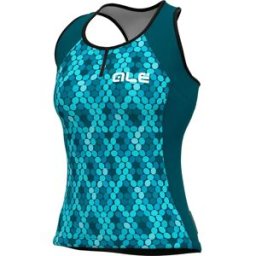 Ale Maglia Senza Maniche Candy Turquoise