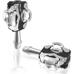 Xlc Pedali Mtb System Pd-s15 Double Side / Black / Silver