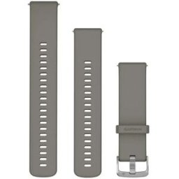 Garmin Cinturino In Silicone Quick Release 22 Mm Silver Gray / Silver