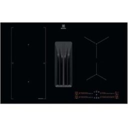 Electrolux KCC83480I piano cottura a induzione 80 cm incl. ricircolo ventola cappa, EEK A+