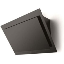 Cappa aspirante Novy Vision Headroom 7836 , ricircolo, nera con vetro nero, 90 cm