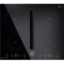Baraldi DIAMOND 60 (01DIM03EBL58) Piano cottura a induzione cm. 60 - con cappa integrata da 700 m3/h - vetroceramica nero