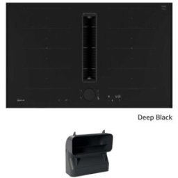NEFF V68YYXGA6, SET piano a induzione con cappa V68YYX4C0, 80 cm, Nero Z9802PFDY0 + curva piatta