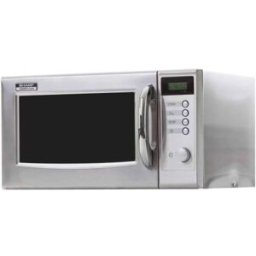 Sharp R15AM Forno a microonde professionale, 1000 W, 28 l, 5 livelli di potenza, SoftTouch, acciaio inossidabile.