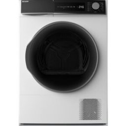 Sharp KD-NHH8S8GW3 asciugatrice Libera installazione Caricamento frontale 8 kg A+++ Bianco (10769270)
