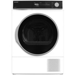 Sharp KD-NHH9S8GW3-DE 9kg EEK: Asciugatrice a pompa di calore A+++