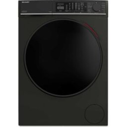 Sharp ES-MNFL814CMA-DE, lavatrice (nero (opaco), WIFI, motore inverter avanzato) (10841989)
