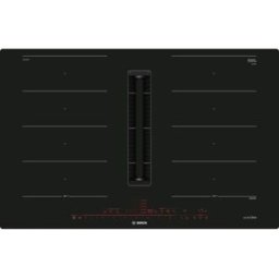 Bosch PXX821D66E, Serie 8, piano cottura con cappa aspirante (induzione), 80 cm, a filo (integrato)