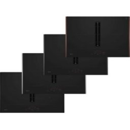 NEFF V58YHQ4B0 Piano cottura a induzione con cappa aspirante, 80 cm, nero opaco