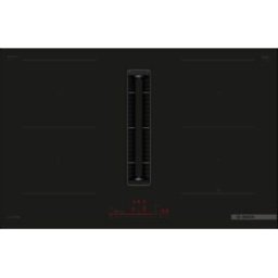Bosch PVQ821H26E, piano cottura a induzione con cappa aspirante, serie 6, 80 cm, con cornice