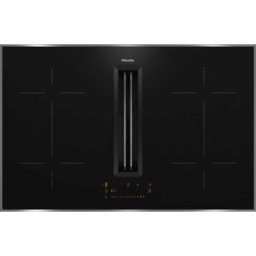 Miele KMDA 7473-1 FR Silence - Piano cottura a induzione con cappa aspirante integrata, integrata, 80 cm (KMDA7473-1FR)