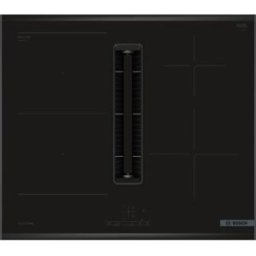 Bosch PVS695B16E Serie 4, Piano cottura a induzione con cappa aspirante, 60 cm, montaggio in superficie con bordo