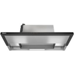 Miele DAS 4920 - cappa a schermo piatto, nero opaco, WiFi, 90 cm (DAS4920MASW)