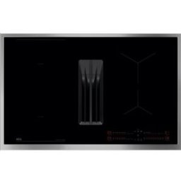 AEG OCH84B03XB , 80 cm piano a induzione con cappa aspirante