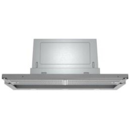 Siemens LI97RB531 - CAPPA A SCHERMO PIATTO iQ300, ARGENTO METALLIZZATO, SENZA MOBILI, 90 CM
