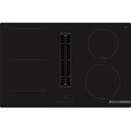 Bosch PVS801B16E , piano cottura a induzione con cappa aspirante, Serie 4, 80 cm, a filo