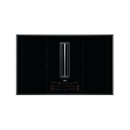 AEG CCE84779FB Piano cottura a induzione con cappa integrata - 83 cm - nero