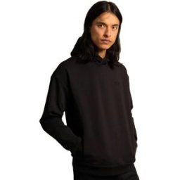 Calvin Klein - Felpa Con Capp. Grosgrain Logato K10K110089 BEH NERO