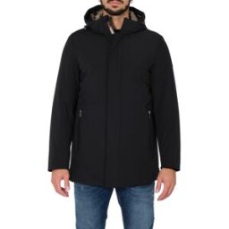 Heskimo - Giubbino Lungo Con Capp. Softshell HE544006 NER