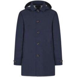 Save The Duck - Grin14 Benjamin Coat Capp. 90010 Blue Black D42020M