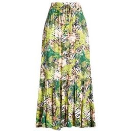 Connor & Blake Gonna lunga Donna Verde lime L/M/S/XS