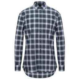 Dsquared2 Camicia Uomo Verde scuro 48