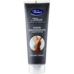 Venus Aqua Slimmer Sotto La Doccia Scrub Detossinante Carbone Vegetale 250 ml