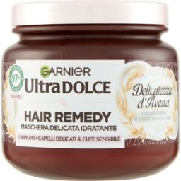 Garnier Ultra Dolce Hair Remedy Maschera Per Capelli Delicata E Idratante Delicatezza D'avena 340 ml