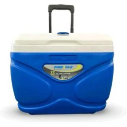 Pinnacle Frigo Portatile Rigido Con Manico Telescopico 66l Blue One Size