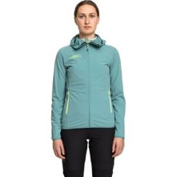 Rock Experience Giacca Softshell Ofen Oil Blue / Sharp Green S