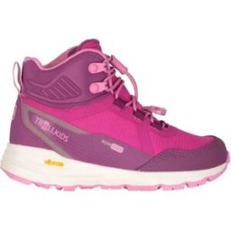 Trollkids Scarponi Da Trekking Skarvan Mid Xt Bright Berry / Fresh Berry / Candy Pink EU 34