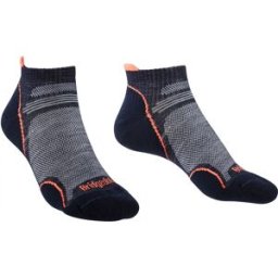 Bridgedale Calzini Ultralight Merino Performance Low Navy / Candy EU 35-37