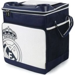 Real Madrid Frigo Portatile Con Ruote 3.00x27.9x35.1 Cm White / Blue One Size