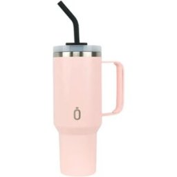 Runbott Bicchiere Termico Per Latte Macchiato 1100ml Cotton Candy One Size