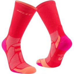 Hilly Socks Calzini Crew Marathon Fresh Hot Pink / Neon Candy EU 43-46